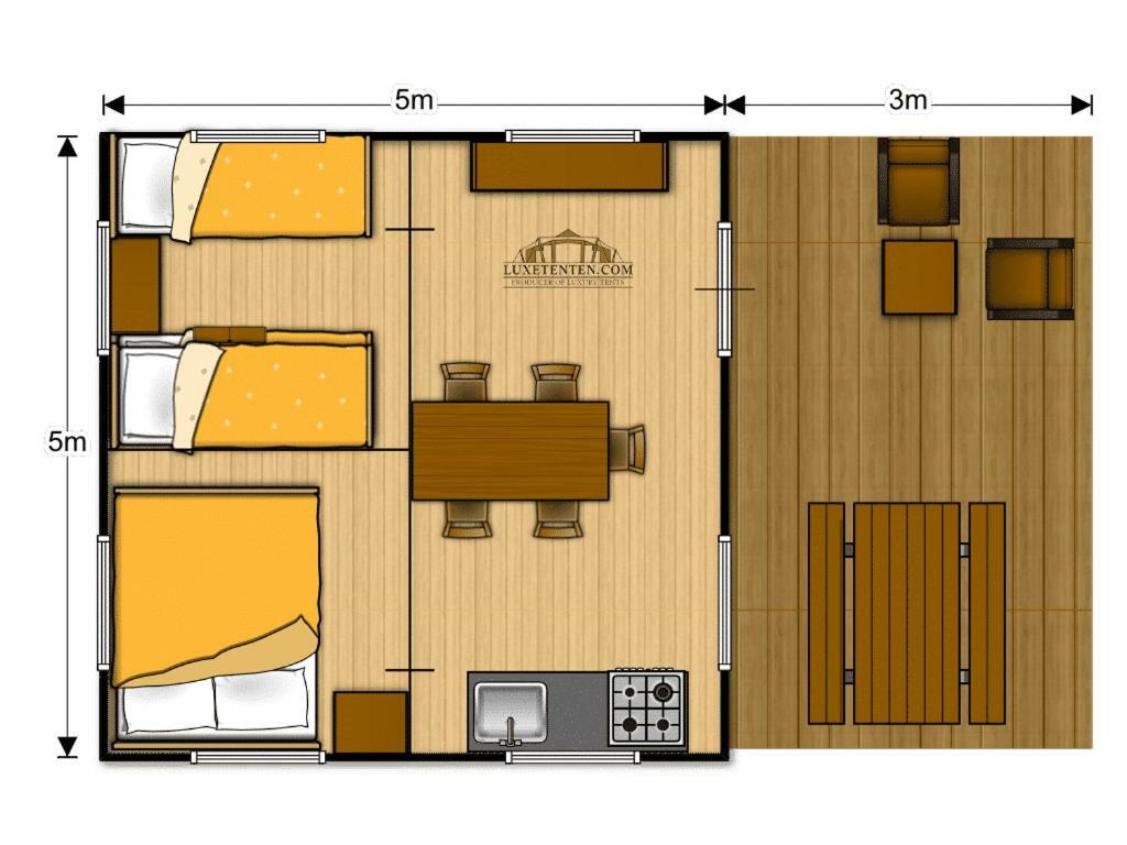 O2 Camping Longueville  Eksteriør billede